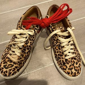 Hush Puppies Animal Print Sneakers, Size 9